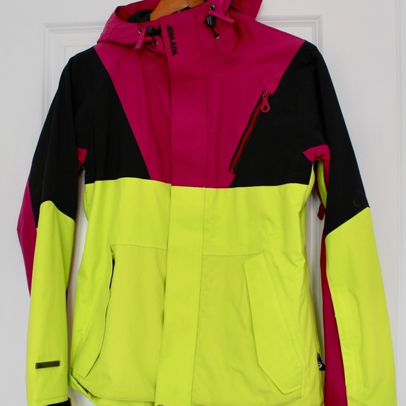 ARMADA Hot Pink & Black Technical Ski Jacket SZ S - Picture 1 of 8